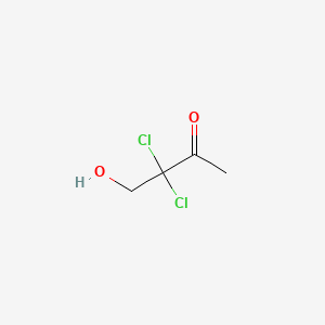 molecular formula C4H6Cl2O2 B564046 3,3-Dichloro-4-hydroxy-butan-2-one CAS No. 100130-29-8