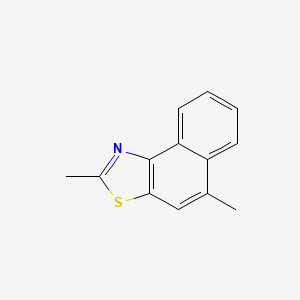 molecular formula C13H11NS B564055 Naphtho[1,2-d]thiazole, 2,5-dimethyl- CAS No. 109129-67-1