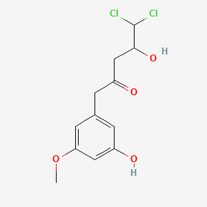 molecular formula C12H14Cl2O4 B564059 Citreovirone CAS No. 103955-67-5