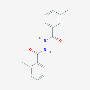 molecular formula C16H16N2O2 B5640703 2-methyl-N'-(3-methylbenzoyl)benzohydrazide 