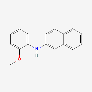 molecular formula C17H15NO B5640790 (2-methoxyphenyl)2-naphthylamine 