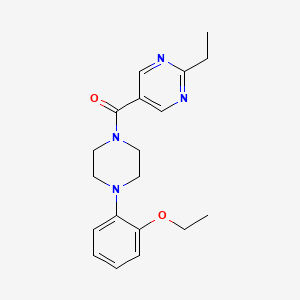 5-{[4-(2-ethoxyphenyl)-1-piperazinyl]carbonyl}-2-ethylpyrimidine