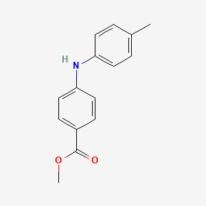 molecular formula C15H15NO2 B564117 4-P-Tolylamino-benzoic acid methyl ester CAS No. 101089-83-2