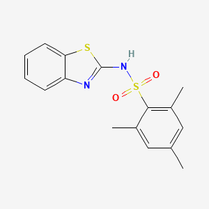N-1,3-benzothiazol-2-yl-2,4,6-trimethylbenzenesulfonamide