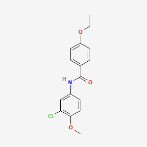 N-(3-chloro-4-methoxyphenyl)-4-ethoxybenzamide
