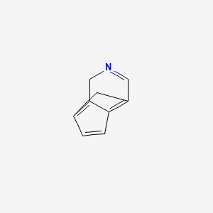 molecular formula C9H7N B564127 1H-4,7-Methanocyclopenta[c]pyridine CAS No. 106569-91-9