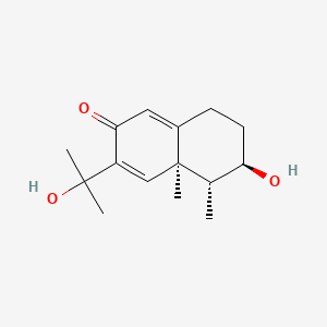 molecular formula C15H22O3 B564131 Petasitol CAS No. 19887-91-3