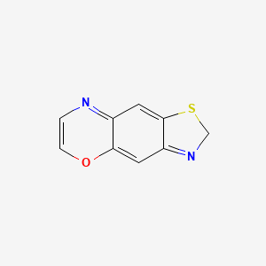 molecular formula C9H6N2OS B564134 2H-[1,3]Thiazolo[5,4-g][1,4]benzoxazine CAS No. 102397-76-2