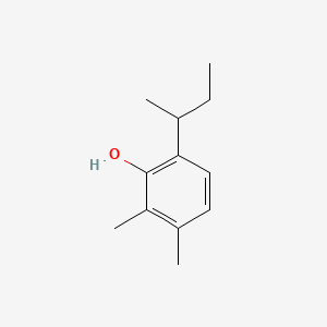 molecular formula C12H18O B564137 6-(Butan-2-yl)-2,3-dimethylphenol CAS No. 101465-44-5