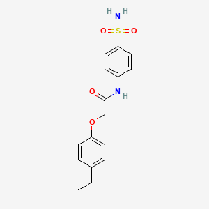 N-[4-(aminosulfonyl)phenyl]-2-(4-ethylphenoxy)acetamide