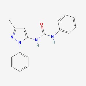 N-(3-methyl-1-phenyl-1H-pyrazol-5-yl)-N'-phenylurea