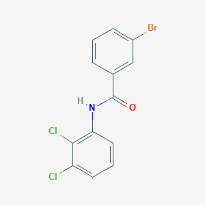 molecular formula C13H8BrCl2NO B5642008 3-bromo-N-(2,3-dichlorophenyl)benzamide 
