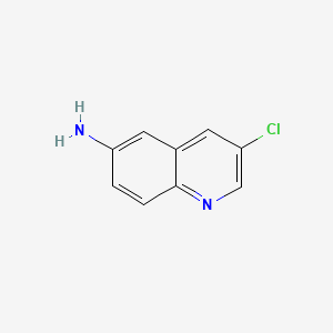 molecular formula C9H7ClN2 B564207 3-Chloroquinolin-6-amine CAS No. 103028-96-2