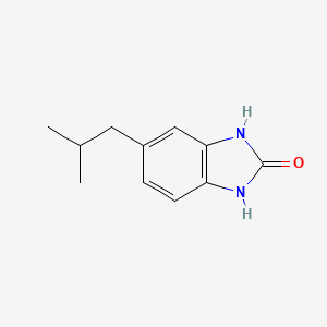 molecular formula C11H14N2O B564210 5-Isobutyl-1H-benzo[d]imidazol-2(3H)-one CAS No. 103853-62-9