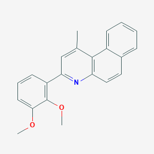 3-(2,3-dimethoxyphenyl)-1-methylbenzo[f]quinoline