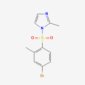 1-(4-bromo-2-methylphenyl)sulfonyl-2-methylimidazole