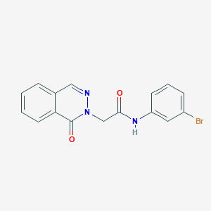 N-(3-bromophenyl)-2-(1-oxophthalazin-2(1H)-yl)acetamide