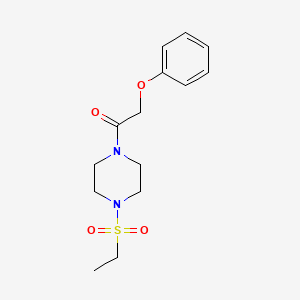 1-(ethylsulfonyl)-4-(phenoxyacetyl)piperazine