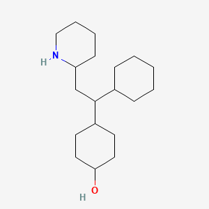 molecular formula C19H35NO B564246 反式羟基佩赫西林（非对映异构体的混合物） CAS No. 917877-74-8