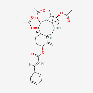 B564259 2,7-Dideacetoxytaxinine J CAS No. 115810-14-5