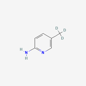 molecular formula C6H8N2 B564264 2-Amino-5-(methyl-d3)-pyridine CAS No. 1185311-13-0