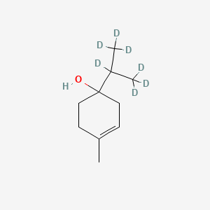 molecular formula C10H18O B564265 rac Terpinen-4-ol-d7 CAS No. 1189483-12-2