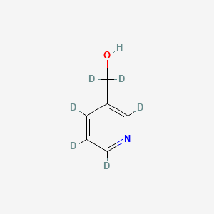 molecular formula C6H7NO B564277 3-Pyridylcarbinol-d6 CAS No. 1189493-62-6