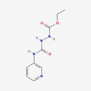 molecular formula C9H12N4O3 B564282 Ethyl 3-(3-Pyridinylcarbamoyl)carbazate CAS No. 1076198-11-2