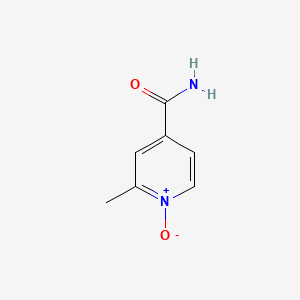 molecular formula C7H8N2O2 B564296 2-Methylisonicotinamide 1-oxide CAS No. 100383-05-9