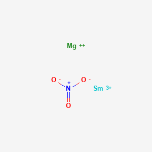 molecular formula MgNO3Sm+4 B564307 Nitric acid, magnesium samarium(3+) salt CAS No. 19696-94-7