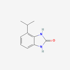 molecular formula C10H12N2O B564308 4-isopropyl-1H-benzo[d]imidazol-2(3H)-one CAS No. 103151-02-6