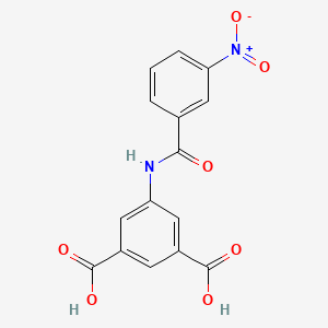 5-[(3-nitrobenzoyl)amino]isophthalic acid