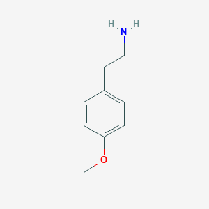 molecular formula C9H13NO B056431 4-Methoxyphenethylamine CAS No. 55-81-2