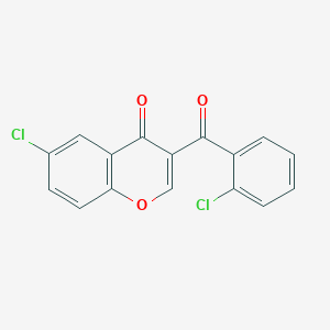 6-chloro-3-(2-chlorobenzoyl)-4H-chromen-4-one