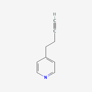 B564320 4-But-3-ynylpyridine CAS No. 103440-64-8