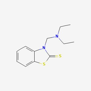 3-[(diethylamino)methyl]-1,3-benzothiazole-2(3H)-thione