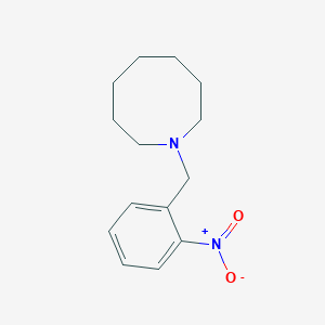 molecular formula C14H20N2O2 B5643384 1-(2-nitrobenzyl)azocane 