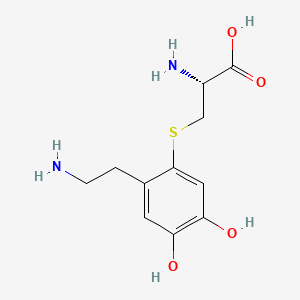 B564341 6-S-Cysteinyldopamine CAS No. 102512-09-4