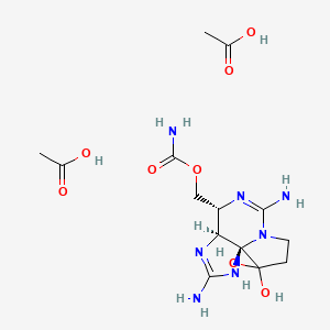B564345 Saxitoxin diacetate CAS No. 220355-66-8