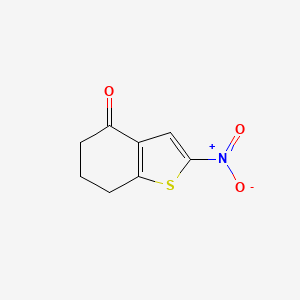 2-nitro-6,7-dihydro-1-benzothiophen-4(5H)-one