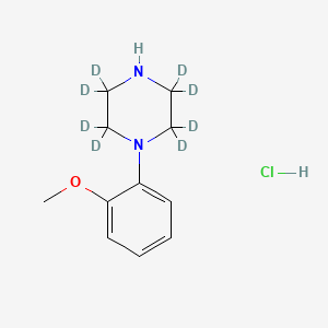 B564356 1-(2-Methoxyphenyl)piperazine-d8 Hydrochloride CAS No. 1185090-82-7