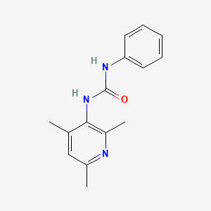 N-phenyl-N'-(2,4,6-trimethylpyridin-3-yl)urea