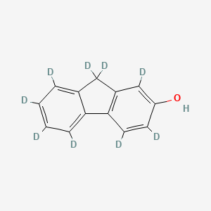 molecular formula C13H10O B564382 2-羟基芴-d9 CAS No. 922510-18-7