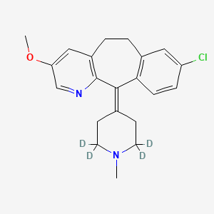 B564389 3-Methoxy-N-methyldesloratadine-d4 CAS No. 1189445-21-3