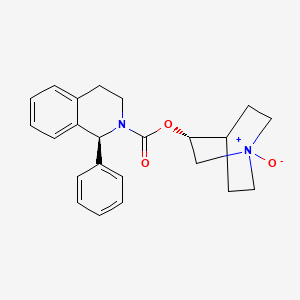 molecular formula C23H26N2O3 B564391 索利那新N1-氧化物 CAS No. 180272-28-0