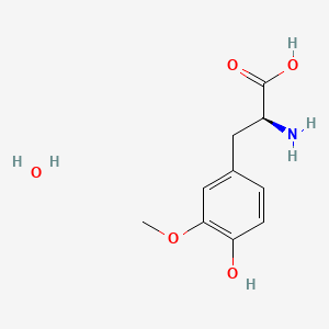 molecular formula C10H15NO5 B564434 3-O-甲基多巴一水合物 CAS No. 200630-46-2