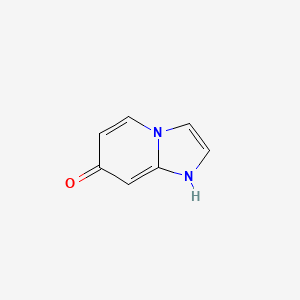 molecular formula C7H6N2O B564439 咪唑并[1,2-a]吡啶-7-醇 CAS No. 896139-85-8