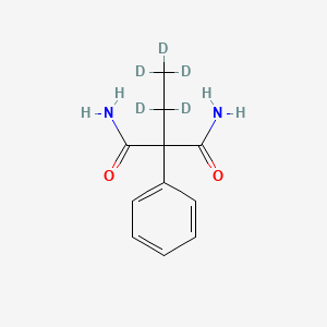 B564440 2-Ethyl-2-phenylmalonamide-d5 CAS No. 1215398-95-0