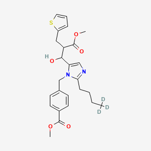 molecular formula C25H30N2O5S B564548 1-Hydroxy-1,2-dihydro Eprosartan-d3 Dimethyl Ester CAS No. 1189431-71-7