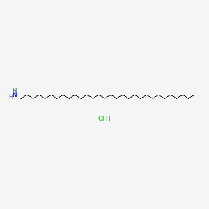 molecular formula C30H64ClN B564558 1-三十烷胺盐酸盐 CAS No. 1346603-96-0